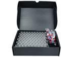 Zobraziť podrobnosti pre 20.0 ml headspace vial with magnetic Bi-metal Cap, silver and red, 8.0 mm centre hole Obrázok výrobcu 20.0 ml headspace vial with magnetic Bi-metal Cap, silver and red, 8.0 mm centre hole