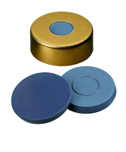 Obrázok výrobcu Magnetic crimp cap PTFE laminated with 8.0 mm centre hole