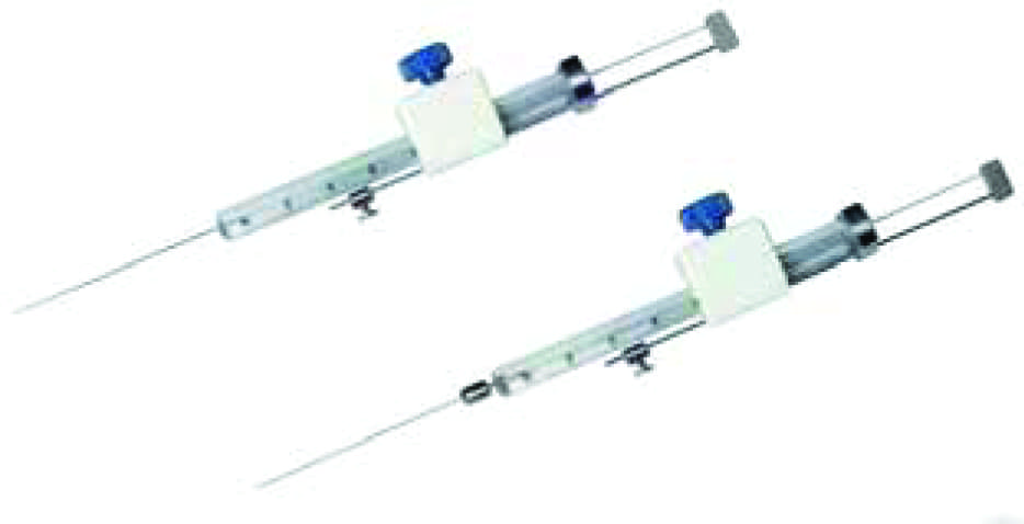 Picture of Syringe; 10 µl; removable needle; 42 mm mm needle length