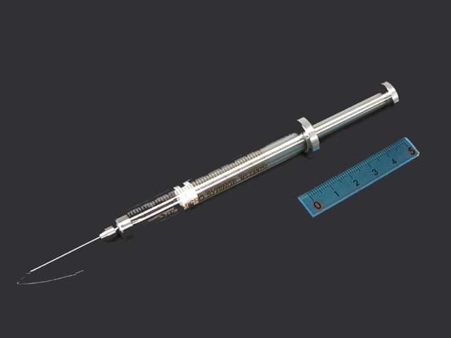 Obrázok výrobcu Syringe; 2.5 ml; gas tight; removable needle; 30 mm needle length