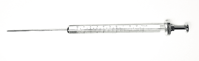 Obrázok výrobcu Syringe; 10 µl; gas tight;fixed needle;23G;50mm needle length;cone tip;TEF