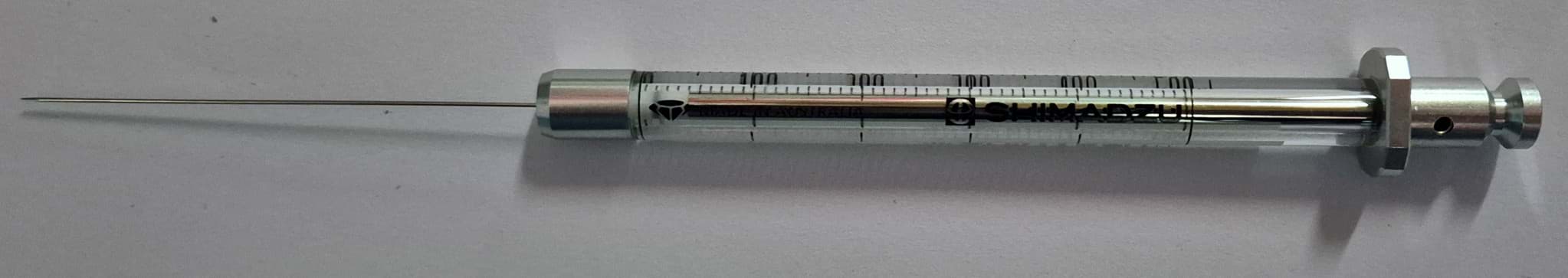 Obrázok výrobcu Syringe; 500 µl; gas tight; fixed needle; 26G; 57mm needle length;cone tip
